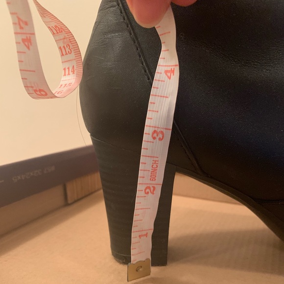 NWT Clarks leather ankle boots booties black - Picture 4 of 4